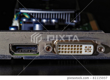 Graphics board DVI-I and DisplayPort connector 81115037