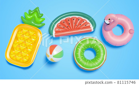 3d swim pool float toys 81115746