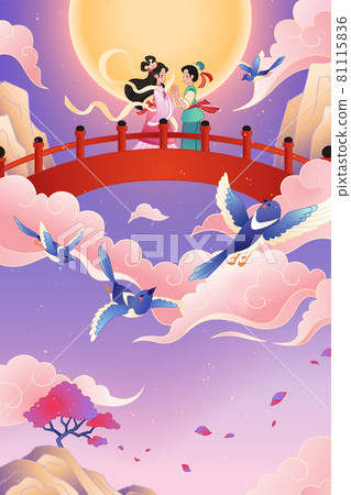 Qixi festival banner Qixi festival banner 81115836