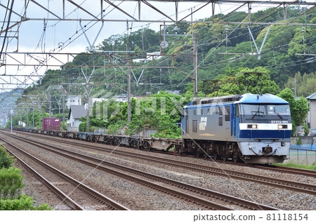 Tokaido Main Line Ninomiya-Oiso JR Freight EF210-901 (Okayama) 81118154