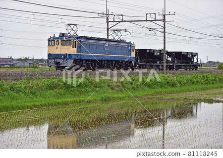 Tohoku Main Line Higashi-Washimiya-Kurihashi JR East EF65-1115 (Tabata) Utsunomiya distribution 81118245