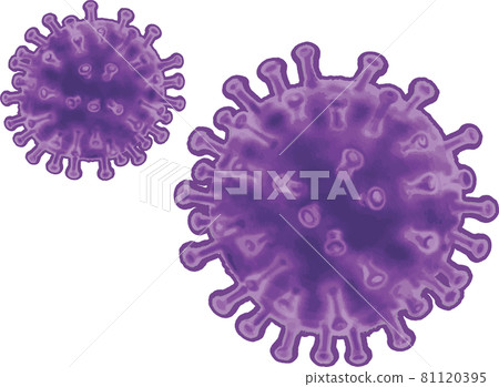 紫色新型冠狀病毒 81120395