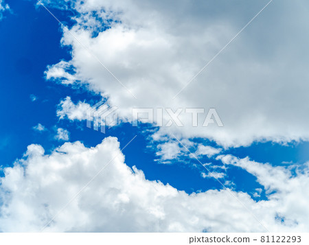 Dynamic summer sky Cumulonimbus and blue sky Dynamic summer sky Cumulonimbus and blue sky 81122293