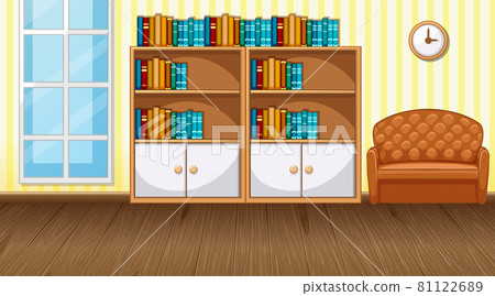 Living room interior design with furniture Living room interior design with furniture 81122689
