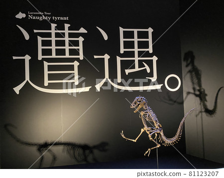 一個有孩子的強大恐龍展覽 81123207