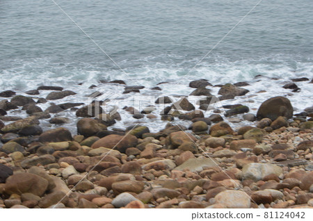 岩石海岸（鹿兒島縣木月區台場公園/南大隅町） 81124042