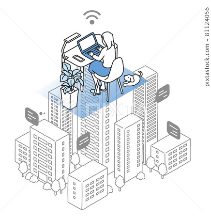 Telework image 81124056