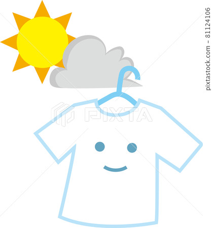 Laundry_dry_sunny 多雲 81124106