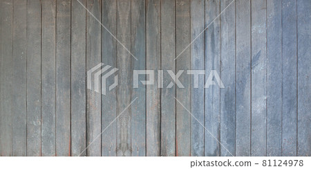 Wooden background. Old wood. Blue wood texture 81124978