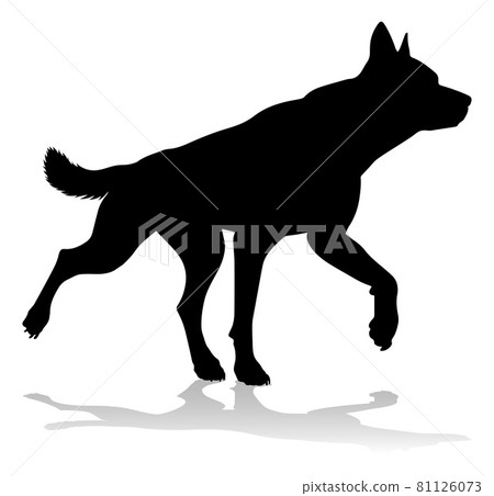 Dog Silhouette Pet Animal Dog Silhouette Pet Animal 81126073