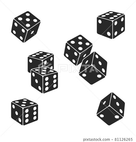Set of playing dice 81126265