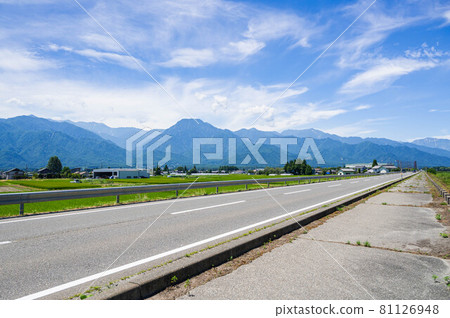 從安曇野市到大町的北阿爾卑斯全景公路 從安曇野市到大町的北阿爾卑斯全景公路 81126948