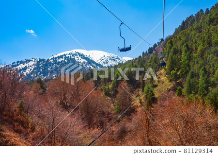 Cable Car to Beldersay Mountain, Uzbekistan 81129314
