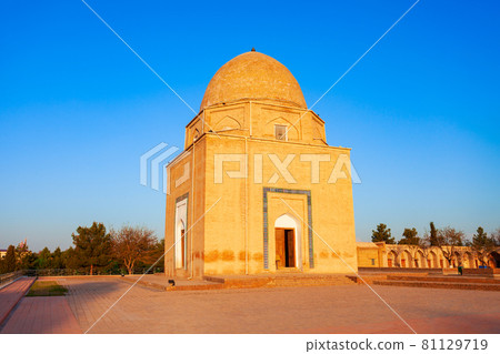 Rukhabad Mausoleum in Samarkand city, Uzbekistan 81129719