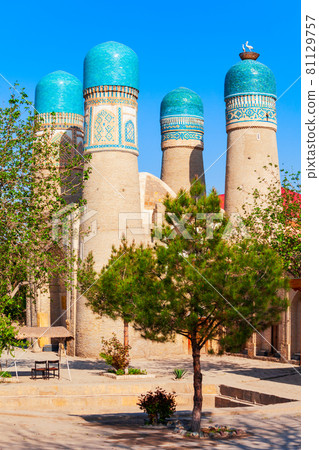 Chor Minor Madrasah in Bukhara, Uzbekistan Chor Minor Madrasah in Bukhara, Uzbekistan 81129757
