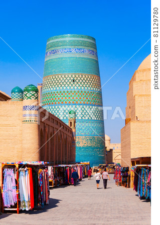 Kalta Minor Minaret at Itchan Kala, Khiva 81129780