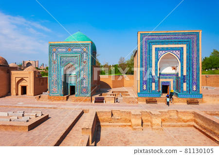 Shah i Zinda mausoleum in Samarkand 81130105
