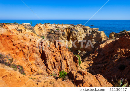 Sao Rafael beach in Albufeira, Algarve 81130437