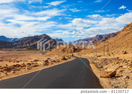 Scenic mountain landscape in Ladakh, India Scenic mountain landscape in Ladakh, India 81130717