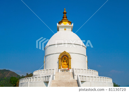 Shanti Stupa or World Peace Pagoda, Pokhara Shanti Stupa or World Peace Pagoda, Pokhara 81130720