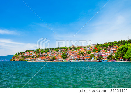 Lake Ohrid and Ohrid city, Macedonia 81131101