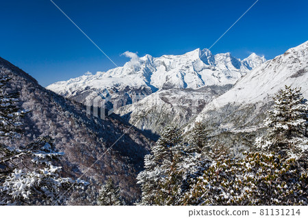Kongde Ri mountain, Everest region, Nepal Kongde Ri mountain, Everest region, Nepal 81131214