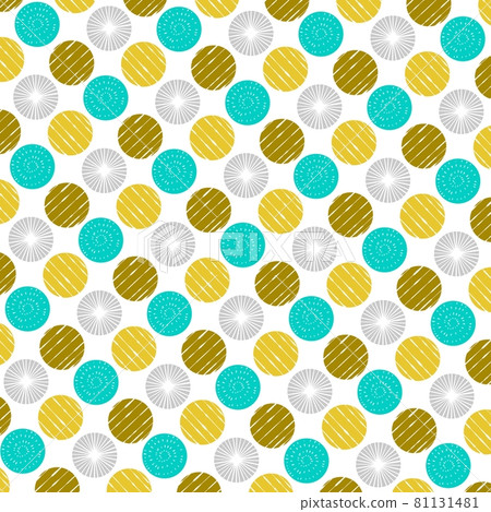 Scandinavian circle background 81131481
