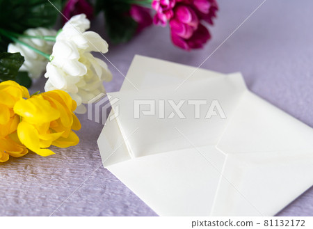 Chrysanthemum flower and letter Condolence letter Obituary Chrysanthemum flower and letter Condolence letter Obituary 81132172