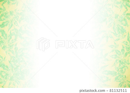 Maple and Unryu Washi / Small Yellow Yellow Green Gradation background material that darkens from the center to the left and right Horizontal Other colors available 81132511