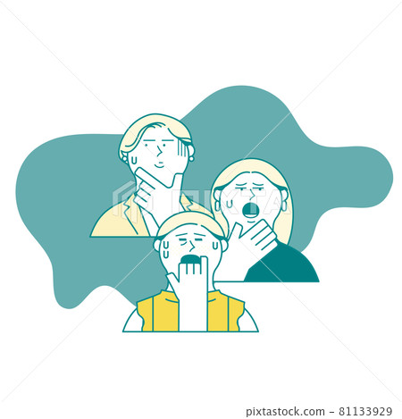 Facial expression of a woman _ 81133929