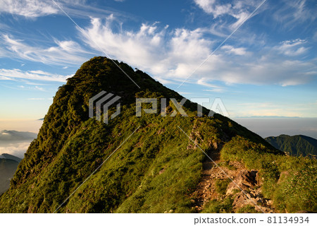 Early summer morning, Mt. Tanigawa Tomanomimi Early summer morning, Mt. Tanigawa Tomanomimi 81134934