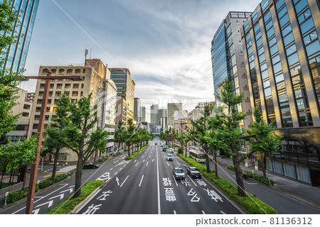 《愛知縣》名古屋街景櫻花大道 81136312