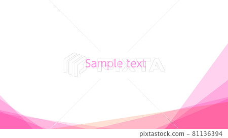 Pink linear geometric background frame - Stock Illustration [81136394 ...