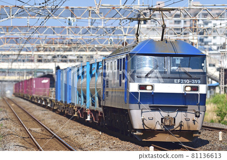 東海道本線平塚JR貨運EF210-319(吹田) 東海道本線平塚JR貨運EF210-319(吹田) 81136613