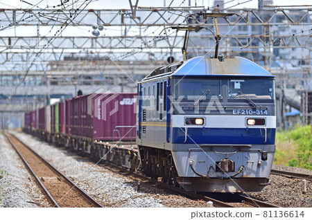 Tokaido Main Line Hiratsuka JR Freight EF210-314 (Suita) 81136614