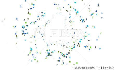 花瓣舞動的背景圖2(白底) 花瓣舞動的背景圖2(白底) 81137108