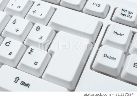 Internet Browsing Online Surfing, Word Typing, Modern Writing Device, Web Content Creations, Computerized Workspace Designs, Electronic Working Collections Keyboard 81137584
