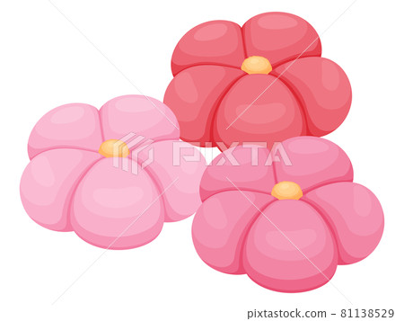 日本甜點的插圖_Neri-kiri_Plum 日本甜點的插圖_Neri-kiri_Plum 81138529