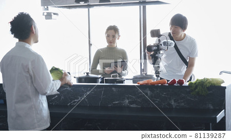 Video distribution shooting scenery Video distribution shooting scenery 81139287