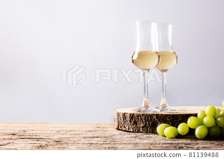 Italian golden grappa drink Italian golden grappa drink 81139488
