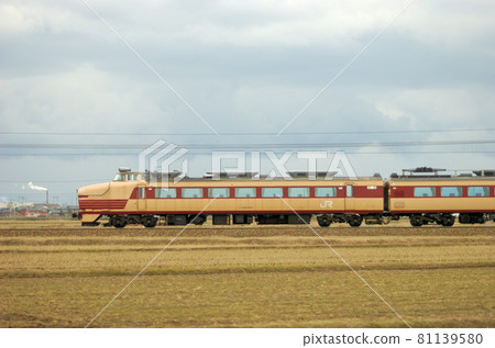 北陸本線五十鈴福岡JR西489系列新H04編隊①久羽489-502(金澤)山邊 81139580