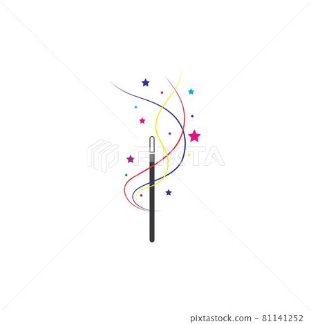 Wand Magic stick icon Wand Magic stick icon 81141252