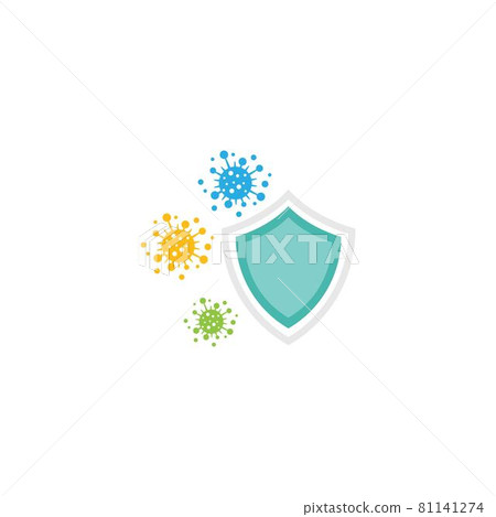Bacterial virus icon Bacterial virus icon 81141274