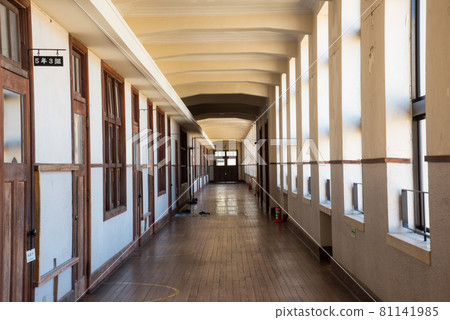 Stage of TV animation "K-ON" Toyosato Elementary School old school buildings 81141985