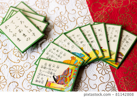 "Hyakunin Isshu", a traditional New Year's play song "Hyakunin Isshu", a traditional New Year's play song 81142808