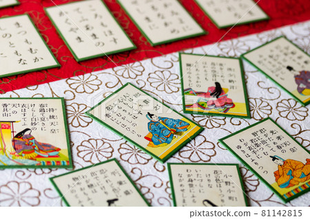 "Hyakunin Isshu", a traditional New Year's play song "Hyakunin Isshu", a traditional New Year's play song 81142815
