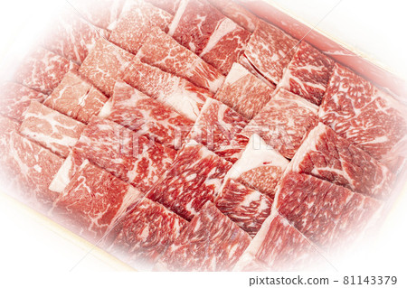 Assorted Tottori Wagyu beef for yakiniku Assorted Tottori Wagyu beef for yakiniku 81143379