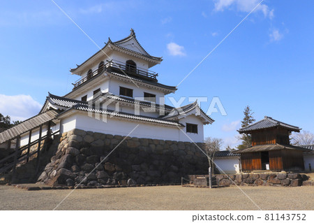 Shiroishi Castle, 3rd floor tower tower and bell tower, the residence of Kojuro Katakura of the Sendai Domain, Shiroishi City, Miyagi Prefecture 81143752