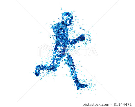 Body moisture balance image jogging C side 81144471