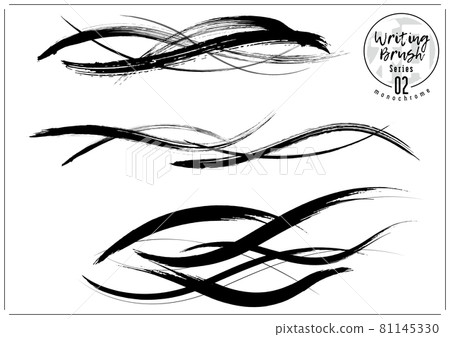 Wave, brush, brush, brush set 81145330